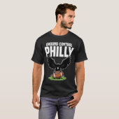PHILADELPHIA GROUND CONTROL - PHILADELPHIA FOOTBAL T-SHIRT (Voorkant volledig)