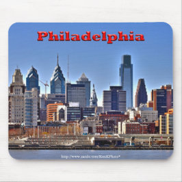 Philadelphia "HDR" Skyline Mousepad Muismat