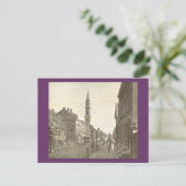 Philadelphia in 1800 Briefkaart (Staand voorkant)