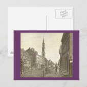 Philadelphia in 1800 Briefkaart (Voorkant / Achterkant)