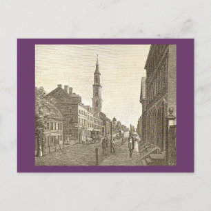 Philadelphia in 1800 Briefkaart