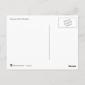 Philadelphia Independence Hall Briefkaart (Achterkant)