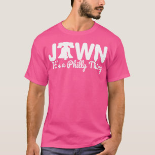 Philadelphia Jawn Het is een Philly 1 T-shirt