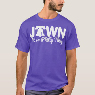 Philadelphia Jawn Het is een Philly-ding T-shirt