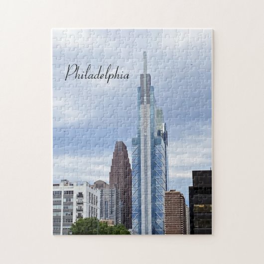 Philadelphia Jigzaag Puzzle Legpuzzel (Verticaal)