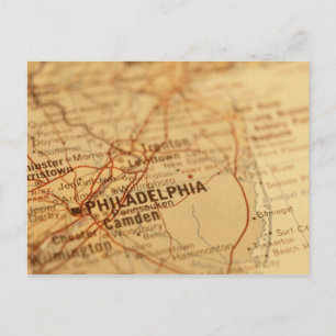 Philadelphia,  kaart PA