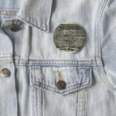 Philadelphia kaart ronde button 5,7 cm (In situ)