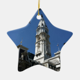 Philadelphia Keramisch Ornament