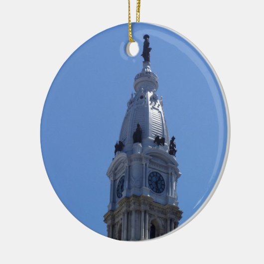Philadelphia Keramisch Ornament (Links)