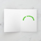 Philadelphia-kerstSky-feestkaart Feestdagen Kaart (Binnen)