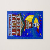 Philadelphia Kerststijl Legpuzzel (Horizontaal)
