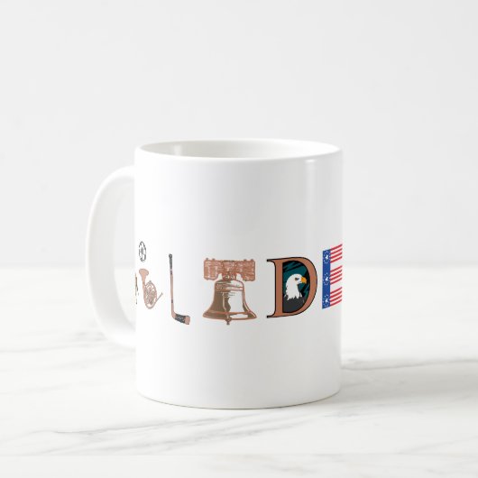 Philadelphia Koffiemok (Voorkant links)