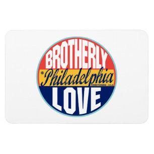 Philadelphia  Label Magneet