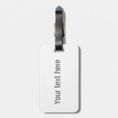 Philadelphia Lengtegraad Breedtegraad Bagage Label (Achterkant verticaal)