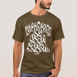 PHILADELPHIA LIBERTY BEL LIEFDE Philly City Silhou T-shirt
