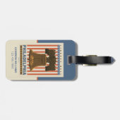 Philadelphia | Liberty Bell Bagagelabel (Achterkant horizontaal)