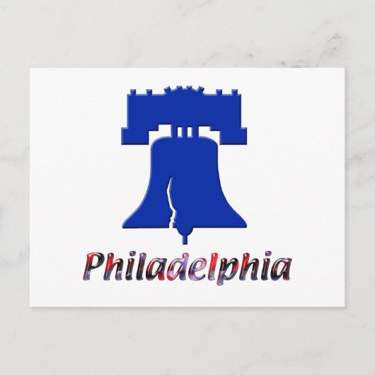 Philadelphia Liberty Bell Briefkaart (Voorkant)