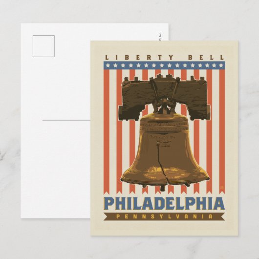 Philadelphia | Liberty Bell Briefkaart (Voorkant / Achterkant)