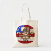 Philadelphia Liberty Bell Canvas tas (Voorkant)
