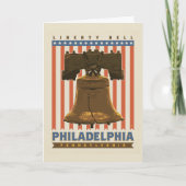 Philadelphia | Liberty Bell Kaart (Voorkant)