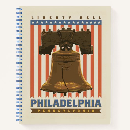 Philadelphia | Liberty Bell Notitieboek (Voorkant)