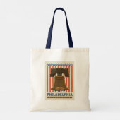 Philadelphia | Liberty Bell Tote Bag (Achterkant)