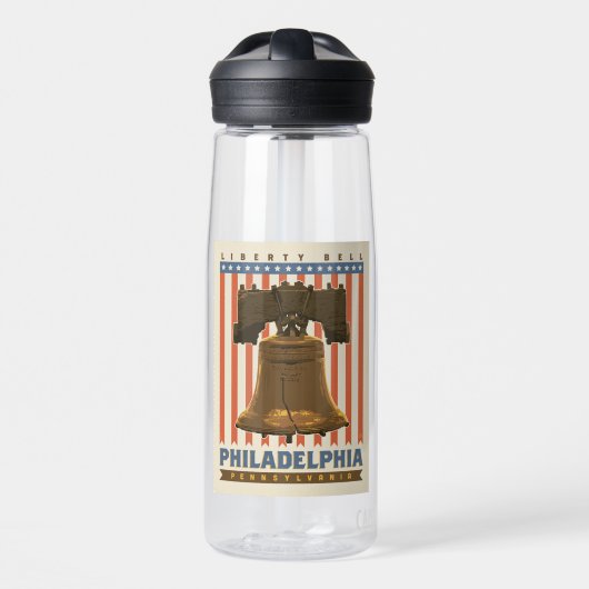 Philadelphia | Liberty Bell Waterfles (Voorkant)
