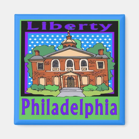 Philadelphia Liberty Magneet (Voorkant)