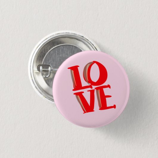 Philadelphia - LIEFDE Ronde Button 3,2 Cm (Voorkant /achterkant)