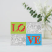 Philadelphia LOVE Statue Briefkaart -  (Staand voorkant)