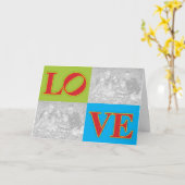 Philadelphia Love Statue Notecard Kaart (Gele Bloem)