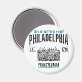 Philadelphia Magneet (Voorkant / Achterkant)