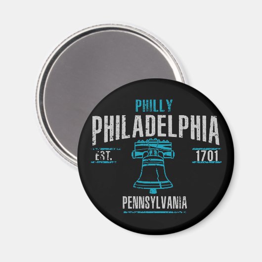 Philadelphia Magneet (Voorkant / Achterkant)