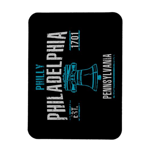 Philadelphia Magneet (Verticaal)