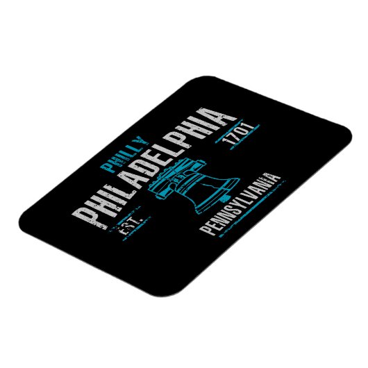 Philadelphia Magneet (Linkerzijde)