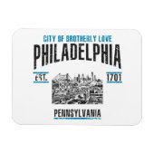 Philadelphia Magneet (Horizontaal)