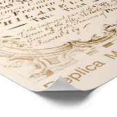 Philadelphia Map 1762, Replica Poster (Hoek)