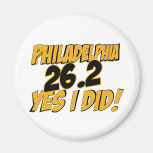 Philadelphia Marathon Magneet