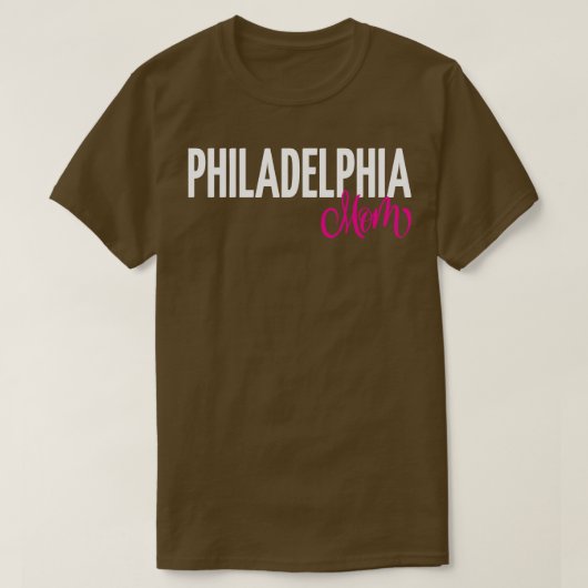 Philadelphia Mom 1 T-shirt (Design voorkant)