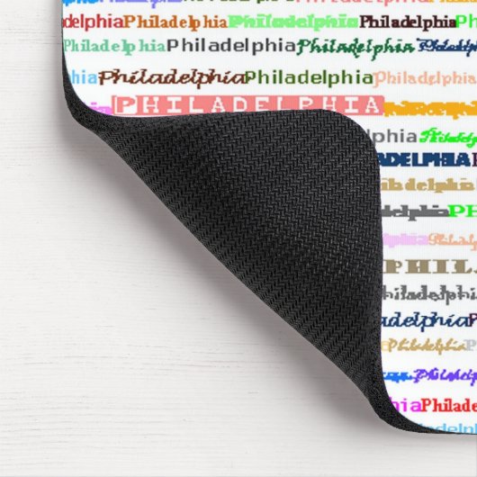 Philadelphia Mousepad Muismat (Hoek)
