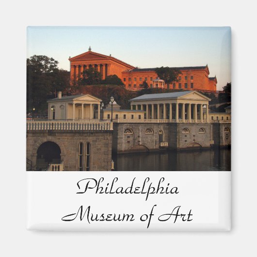 Philadelphia Museum of Art Magnet (Voorkant)
