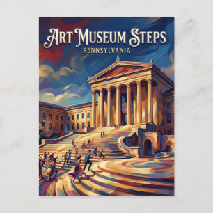 Philadelphia Museum of Art Pennsylvania Briefkaart