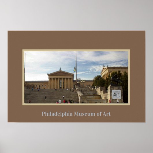 Philadelphia Museum of Art Poster (Voorkant)