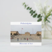 Philadelphia Museum voor KunstBriefkaart Briefkaart (Staand voorkant)