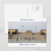 Philadelphia Museum voor KunstBriefkaart Briefkaart (Voorkant / Achterkant)
