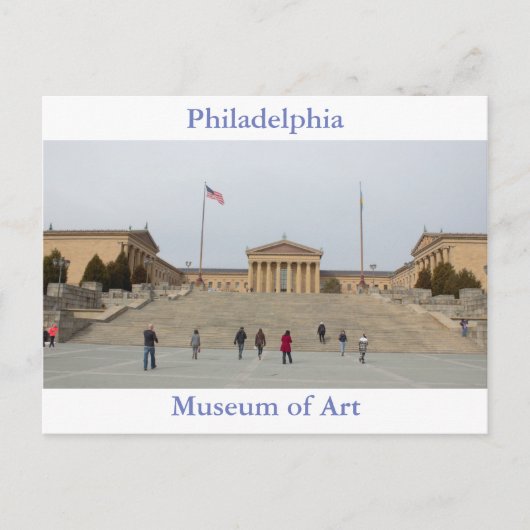 Philadelphia Museum voor KunstBriefkaart Briefkaart (Voorkant)