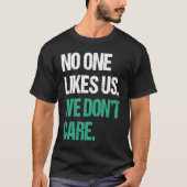 Philadelphia niemand houdt van ons dat we geen Phi T-shirt (Voorkant)