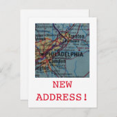 Philadelphia - Nieuwe aankondiging van het Adres (Voorkant / Achterkant)