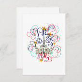 Philadelphia Notecard Bedankkaart (Voorkant / Achterkant)