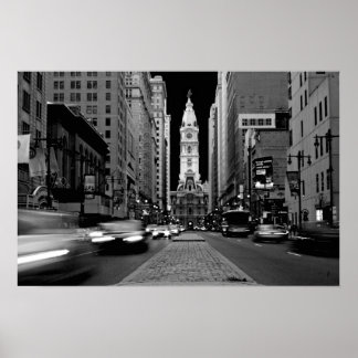 Philadelphia op het Poster van Night